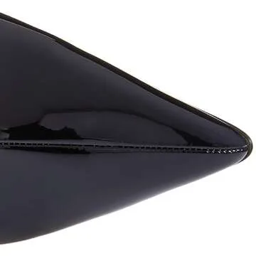 The Drop Women's Gail Heeled Ankle Boot in Black Patent