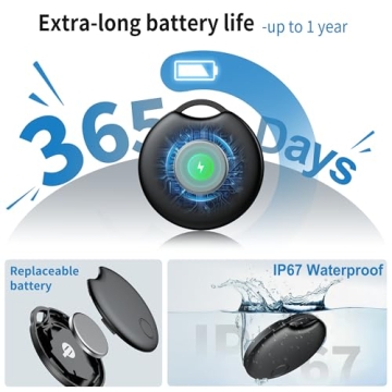 Air Tracker Tags for Android – 4 Pack Bluetooth Item Finders