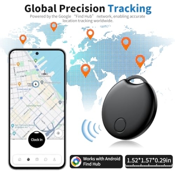 Air Tracker Tags for Android – 4 Pack Bluetooth Item Finders