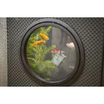 Pennington Aquagarden, Affinity Half-Moon No-Standing Pond, Water Feature Pool, Includes Inpond 5 in 1 300 Pond & Water Pump with UV Clarifier, 89 Gallon Decking Pond, Three Fountain Displays, Mocha