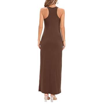 Roselux Women Sleeveless Maxi Sundress for Summer Style