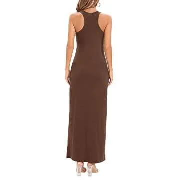 Roselux Women Sleeveless Maxi Sundress for Summer Style