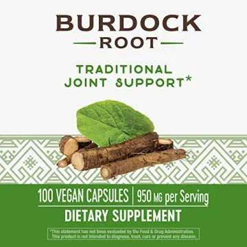 Nature's Way Burdock Root for Joint Support in Capsules