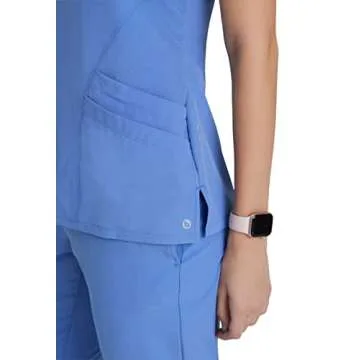 BARCO One 5106 Ciel Blue Scrub Top - Comfort & Style for Professionals