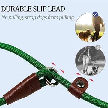 MayPaw Slip Lead Dog Leash - No Pull & 13 Colors Available