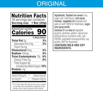 Original Rice Krispies Treats - Snack Bars 16 Count