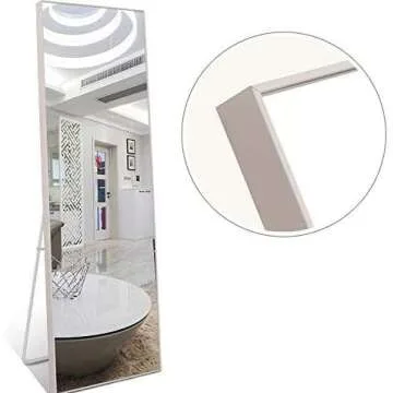 Hans & Alice Stylish Full Length Floor Mirror 65"x24"