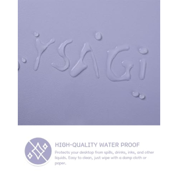 Stylish Non-Slip Leather Desk Mat for Home or Office