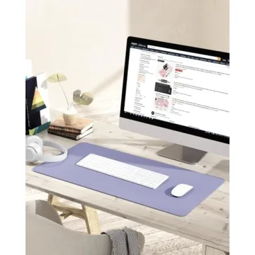 Stylish Non-Slip Leather Desk Mat for Home or Office