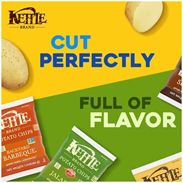 Kettle Brand Potato Chips Variety Pack 30 Ct Snack Bags