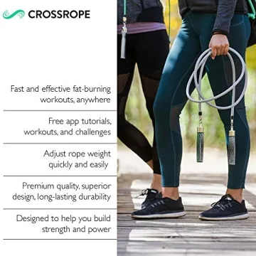 Crossrope Get Strong Set - Weighted Jump Rope System