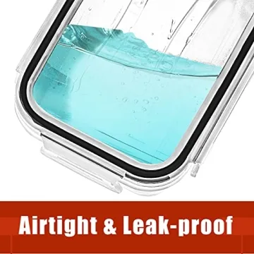 PRAKI 30 Pack Airtight Food Storage Containers Set