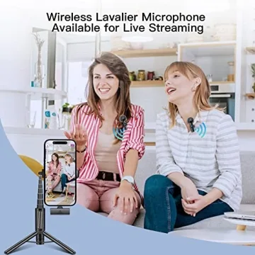 Leettus Lavalier Wireless Mic for iPhone & iPad