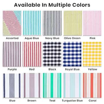 Candy Cottons Stripe Kitchen Towels Decor Hanging Loop Tea Dish Towels Boho Stripe Absorbent Festive Gift Set of 6 Pantry Kitchen Reversible 18x28 in Dish Towels|Spring Vintage Farmhouse Style| Black