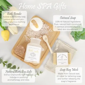 Employee Appreciation Spa Gift Basket 8pcs for Women