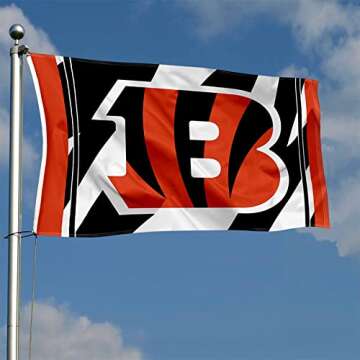WinCraft Cincinnati Bengals 3x5 Outdoor Flag