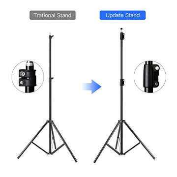 MOUNTDOG 2400W Softbox Photography Lighting Kit 20"x 28" Professional Continuous Studio Lighting Equipment with Boom Arm Hairlight and Carry Case for Portrait Product Video Shooting