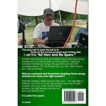Pass Your Amateur Radio General Class Test - The Easy Way: 2019-2023 Edition (EasyWayHamBooks)