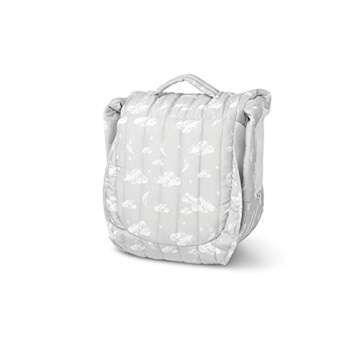 Baby Delight Snuggle Nest Harmony Portable Infant Lounger | Silver Clouds | Unique Patented Design | Baby Lounger , X-Large (Pack of 1)