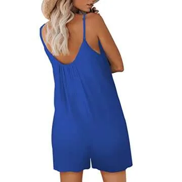 Snugwind Women’s Casual Sleeveless Adjustable Romper