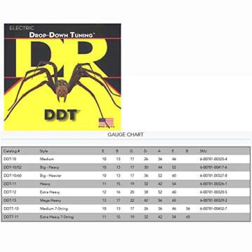 DR Strings DDT Electric Guitar Strings (DDT-12)