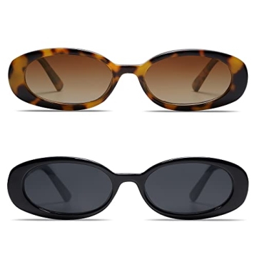 Stylish Vanlinker Polarized Oval Sunglasses for All