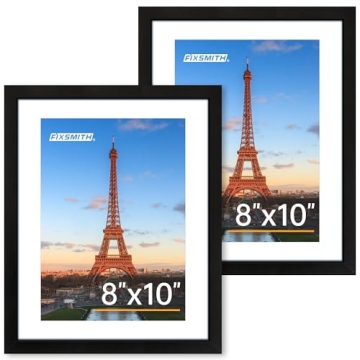 Buy FIXSMITH 8x10 Picture Frame Set - Perfect for Gifting