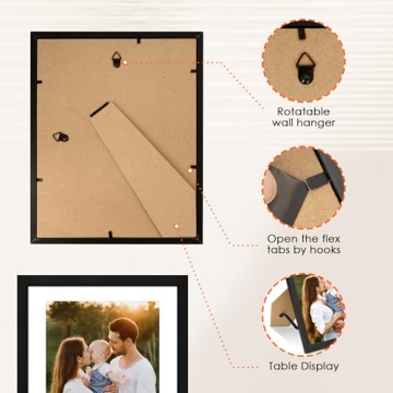 Buy FIXSMITH 8x10 Picture Frame Set - Perfect for Gifting