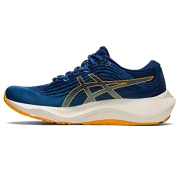 ASICS Men's Gel-Kayano LITE 3 Running Shoes, 10.5, Azure/Amber