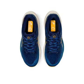 ASICS Men's Gel-Kayano LITE 3 Running Shoes, 10.5, Azure/Amber