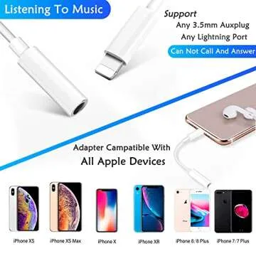 Elook Car Cassette Aux Adapter Kit, with A Smartphone to 3.5 mm Headphone Jack Adapter for Phone, MP3 ect. Black