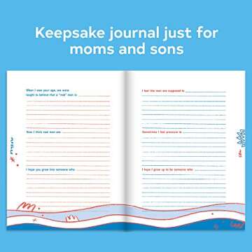 Just Between Us: Mother & Son: A No-Stress, No-Rules Journal (Mom and Son Journal, Kid Journal for Boys, Parent Child Bonding Activity)