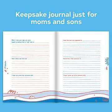 Just Between Us: Mother & Son: A No-Stress, No-Rules Journal (Mom and Son Journal, Kid Journal for Boys, Parent Child Bonding Activity)