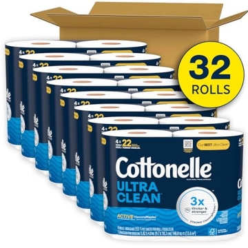 Cottonelle Ultra Clean Toilet Paper Soft Strong