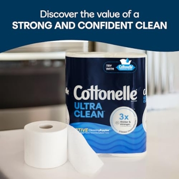 Cottonelle Ultra Clean Toilet Paper Soft Strong