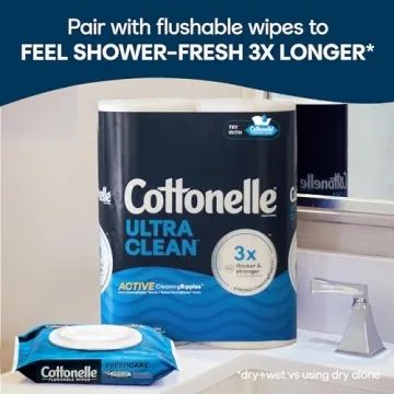 Cottonelle Ultra Clean Toilet Paper Soft Strong