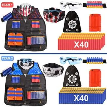 POKONBOY Tactical Vest Kits - Ultimate Nerf Gear for Kids