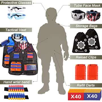 Exciting POKONBOY Tactical Vest Kits for Kids Ages 5+