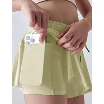 Stylish 2-in-1 Girls Butterfly Fitness Shorts Pack