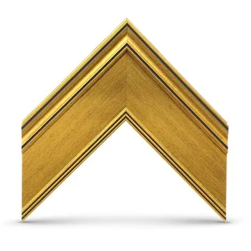 Elegant Antique Gold Frame for Samsung The Frame TV