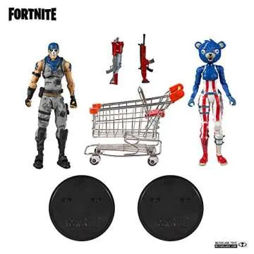 Fortnite Shopping Cart Action Bundle Pack for Kids