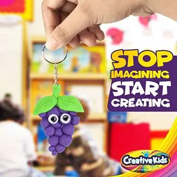 Creative Kids Air Dry Clay Kit - 30 Colors for Kids