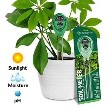 Soil pH Meter 3-in-1 Soil Test Kit for Gardening Success