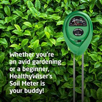 3-in-1 Soil Test Kit for Home and Garden Care