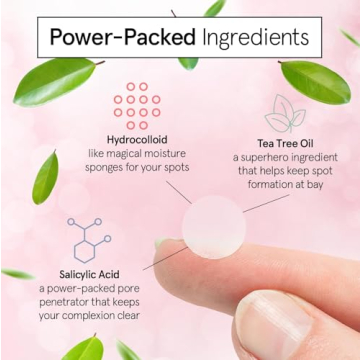 grace & stella Hydrocolloid Acne Patches - Cute & Effective