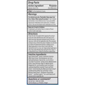 Pacifica Acne Spot Treatment Gel for Clearer Skin Naturally