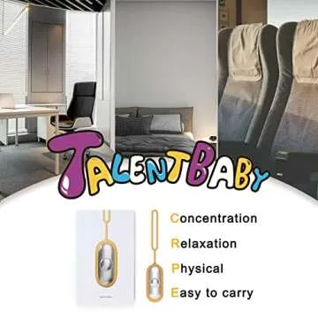 TALENTBABY Sleep Device, Compact Sleep Device, Handheld Relaxation Device,Massage Improved Sleeping Mood and Focus Attention,Small and Easy to Carry