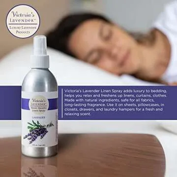 Victoria's Lavender Aromatherapy Pillow Spray for Sleep