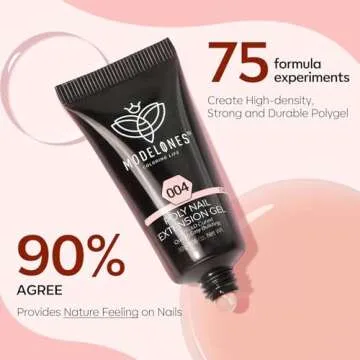 Modelones Poly Nail Gel Kit with Slip Solution for Beginners