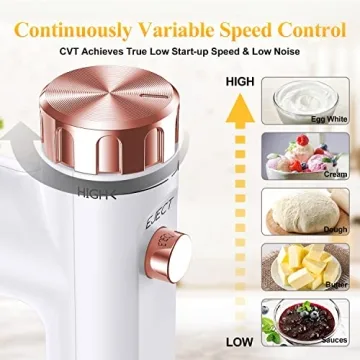 Hand Mixer Electric 500W Power for Easy Baking and Mixing
